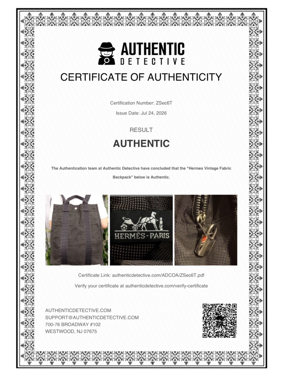 Hermes backpack with COA for buyers appreciation and win this bag! Get one 🫶 - Picture 5 of 16